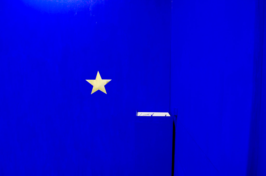 Artificial Landscape (European Union Flag) by Alessandro Di Massimo